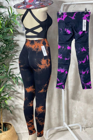 Image of Leggins Tie Dye push up