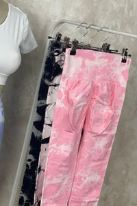 Leggins tie dye push up - compresivo