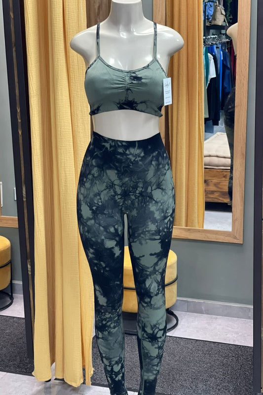 Conjunto tie dye push up