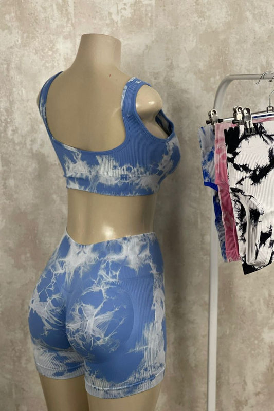 Conjunto tie dye push up