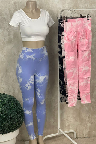 Image of Leggins tie dye push up - compresivo