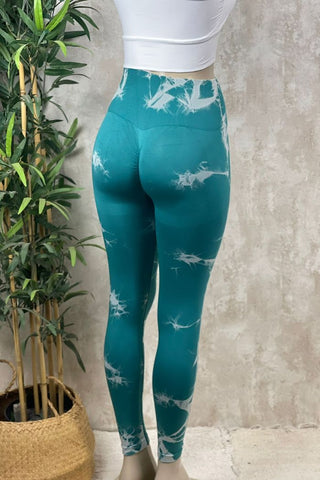 Image of Leggins Tie Dye push Up