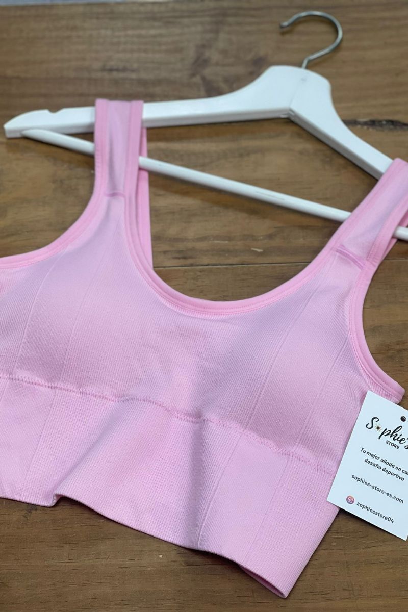 Top con relleno extraíble