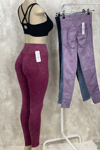 Image of Leggins push up - efecto vaquero o desgastado