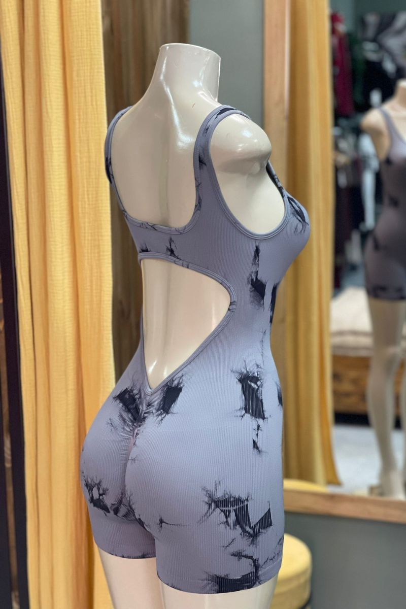 Mono Tie dye push up