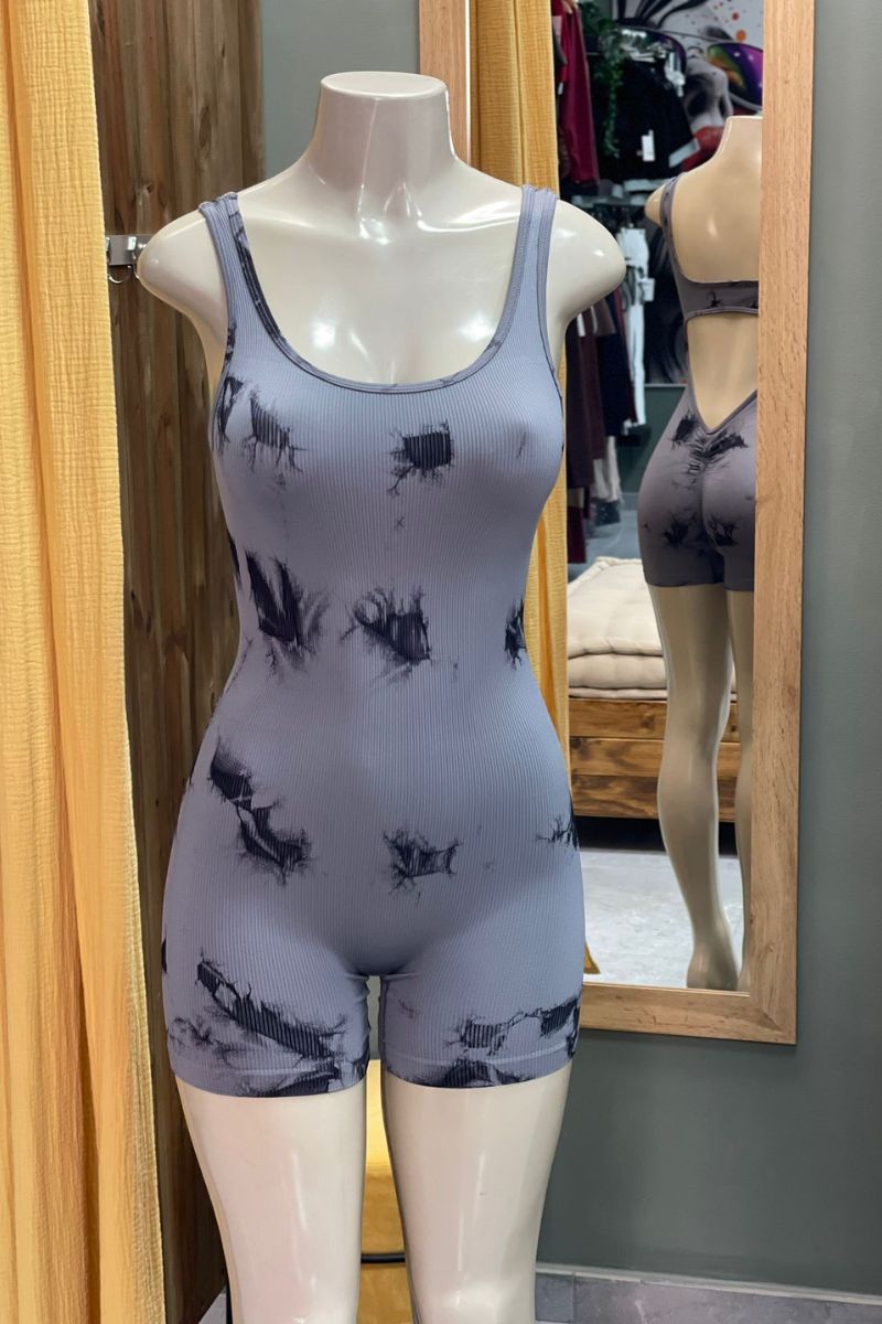 Mono Tie dye push up